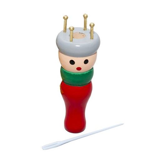 Wooden French Knitter Face (027-582)